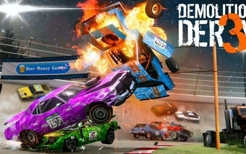 بازی Demolition Derby 3 برای اندروید