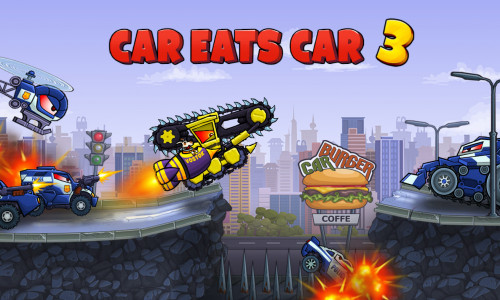بازی Car Eats Car 3 برای اندروید